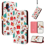 Custodia per telefono in pelle con fibbia e cinturino, serie natalizia., For Samsung Galaxy S23 5G, For Samsung Galaxy Xcover6 Pro, For Samsung Galaxy S22 Ultra 5G, For Samsung Galaxy S22+ 5G