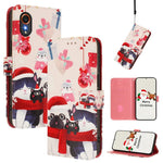 Custodia per telefono in pelle con fibbia e cinturino, serie natalizia., For Samsung Galaxy S25 Ultra 5G, For Samsung Galaxy S24 FE 5G, For Samsung Galaxy Xcover7 Pro, For Samsung Galaxy Xcover7 5G
