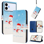 Custodia per telefono in pelle con fibbia e cinturino, serie natalizia., For Samsung Galaxy S26+ 5G, For Samsung Galaxy S26 Edge 5G, For Samsung Galaxy S26 Ultra 5G, For Samsung Galaxy S26 5G
