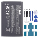 Sostituzione della batteria, For D-Link BM600 DWRr600b DWRr600b 2000mAh