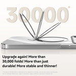 Custodia per telefono SULADA trasparente galvanizzata con supporto MagSafe., For iPhone 18 Pro, For iPhone 18 Pro Max, For iPhone 17 Pro Max, For iPhone 17 Pro, For iPhone 17