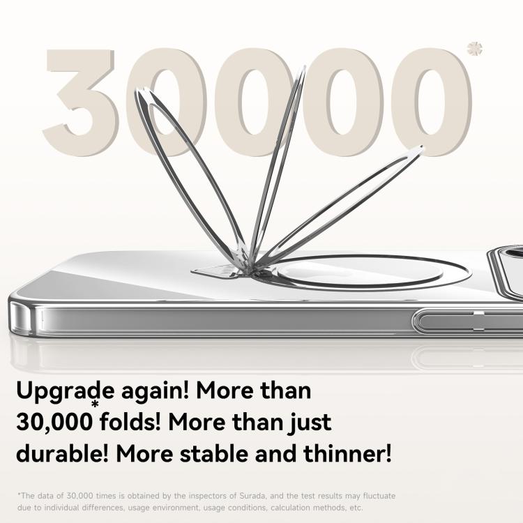 Custodia per telefono SULADA trasparente galvanizzata con supporto MagSafe., For iPhone 18 Pro, For iPhone 18 Pro Max, For iPhone 17 Pro Max, For iPhone 17 Pro, For iPhone 17