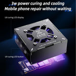Ventilatore di raffreddamento per polimerizzazione UV Mega-Idea 2 in 1 con regolazione a tre velocità