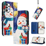 Custodia per telefono in pelle con fibbia e cinturino, serie natalizia., For Samsung Galaxy M33 5G, For Samsung Galaxy A53 5G, For Samsung Galaxy A73 5G, For Samsung Galaxy A33 5G