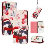 Custodia per telefono in pelle con fibbia e cinturino, serie natalizia., For Samsung Galaxy M33 5G, For Samsung Galaxy A53 5G, For Samsung Galaxy A73 5G, For Samsung Galaxy A33 5G