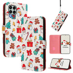 Custodia per telefono in pelle con fibbia e cinturino, serie natalizia., For Samsung Galaxy M33 5G, For Samsung Galaxy A53 5G, For Samsung Galaxy A73 5G, For Samsung Galaxy A33 5G