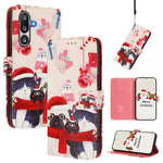 Custodia per telefono in pelle con fibbia e cinturino, serie natalizia., For Samsung Galaxy M36 5G, For Samsung Galaxy A17 / A26 5G, For Samsung Galaxy M56 5G, For Samsung Galaxy F16 5G / M16 5G