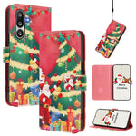 Custodia per telefono in pelle con fibbia e cinturino, serie natalizia., For Samsung Galaxy M36 5G, For Samsung Galaxy A17 / A26 5G, For Samsung Galaxy M56 5G, For Samsung Galaxy F16 5G / M16 5G