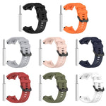 Cinturino per orologio xDfind in silicone nero tinta unita con fibbia, For Amazfit T-Rex 3