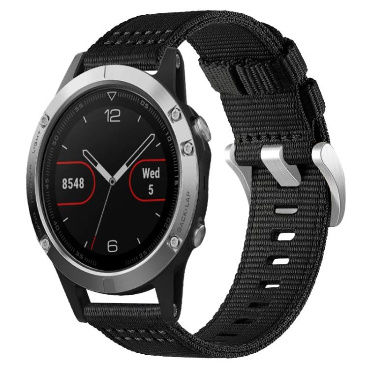 Cinturino per orologio xDfind in nylon a due sezioni, 20mm, 22mm