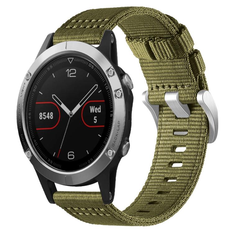 Cinturino per orologio xDfind in nylon a due sezioni, 20mm, 22mm