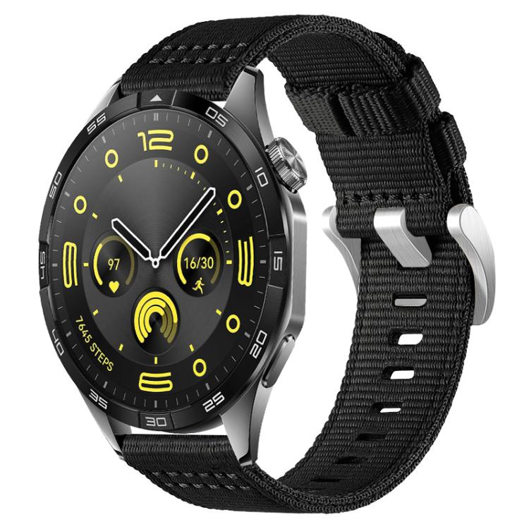 Cinturino per orologio xDfind in nylon a due sezioni, 20mm, 22mm
