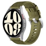 Cinturino per orologio xDfind in nylon a due sezioni, For Samsung Galaxy Watch Ultra / Ultra 2025, For Samsung Galaxy Watch8 / 8 Classic, For Samsung Galaxy Watch 7 / 6 / 5 / FE