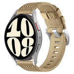 Cinturino per orologio xDfind in nylon a due sezioni, For Samsung Galaxy Watch Ultra / Ultra 2025, For Samsung Galaxy Watch8 / 8 Classic, For Samsung Galaxy Watch 7 / 6 / 5 / FE