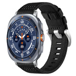 Cinturino per orologio xDfind in nylon a due sezioni, For Samsung Galaxy Watch Ultra / Ultra 2025, For Samsung Galaxy Watch8 / 8 Classic, For Samsung Galaxy Watch 7 / 6 / 5 / FE