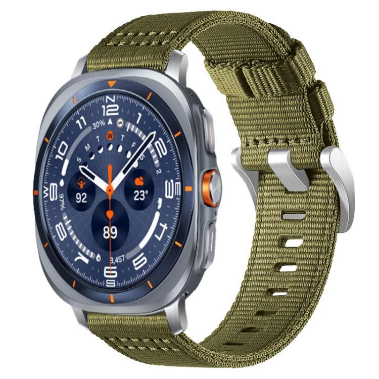 Cinturino per orologio xDfind in nylon a due sezioni, For Samsung Galaxy Watch Ultra / Ultra 2025, For Samsung Galaxy Watch8 / 8 Classic, For Samsung Galaxy Watch 7 / 6 / 5 / FE