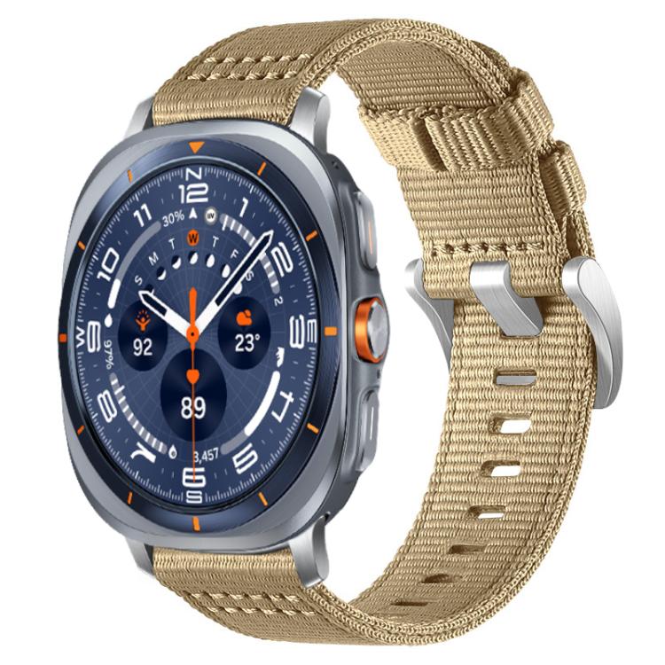 Cinturino per orologio xDfind in nylon a due sezioni, For Samsung Galaxy Watch Ultra / Ultra 2025, For Samsung Galaxy Watch8 / 8 Classic, For Samsung Galaxy Watch 7 / 6 / 5 / FE