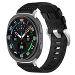 Cinturino per orologio xDfind in nylon a due sezioni, For Samsung Galaxy Watch Ultra / Ultra 2025, For Samsung Galaxy Watch8 / 8 Classic, For Samsung Galaxy Watch 7 / 6 / 5 / FE