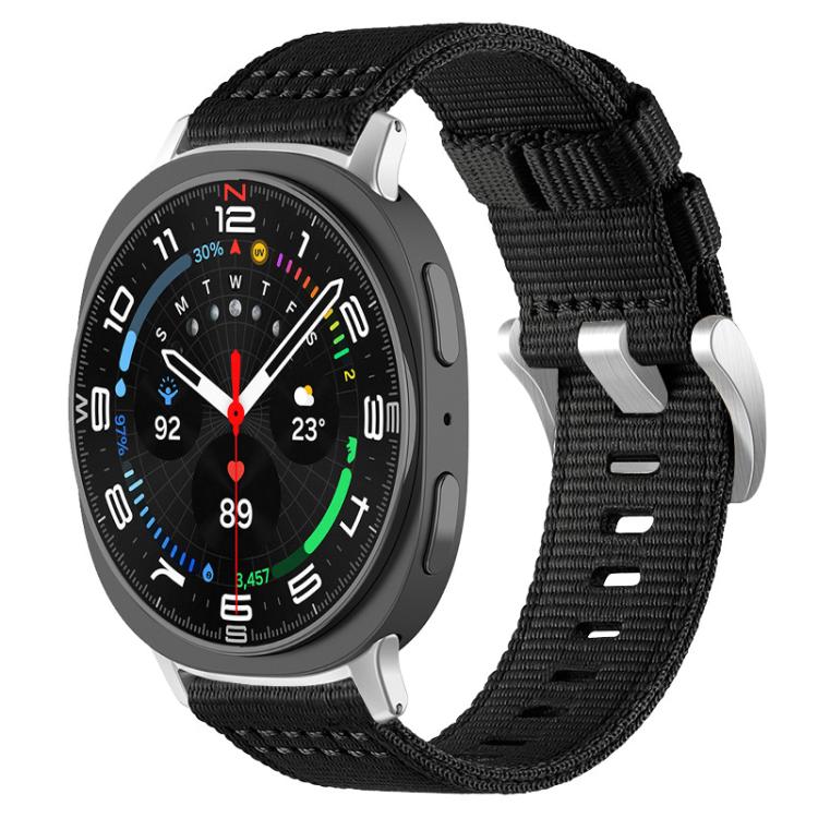 Cinturino per orologio xDfind in nylon a due sezioni, For Samsung Galaxy Watch Ultra / Ultra 2025, For Samsung Galaxy Watch8 / 8 Classic, For Samsung Galaxy Watch 7 / 6 / 5 / FE