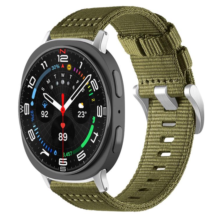 Cinturino per orologio xDfind in nylon a due sezioni, For Samsung Galaxy Watch Ultra / Ultra 2025, For Samsung Galaxy Watch8 / 8 Classic, For Samsung Galaxy Watch 7 / 6 / 5 / FE