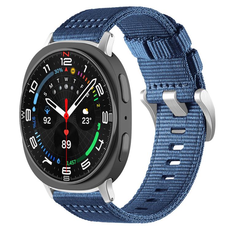Cinturino per orologio xDfind in nylon a due sezioni, For Samsung Galaxy Watch Ultra / Ultra 2025, For Samsung Galaxy Watch8 / 8 Classic, For Samsung Galaxy Watch 7 / 6 / 5 / FE