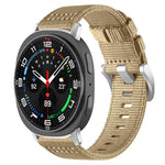 Cinturino per orologio xDfind in nylon a due sezioni, For Samsung Galaxy Watch Ultra / Ultra 2025, For Samsung Galaxy Watch8 / 8 Classic, For Samsung Galaxy Watch 7 / 6 / 5 / FE