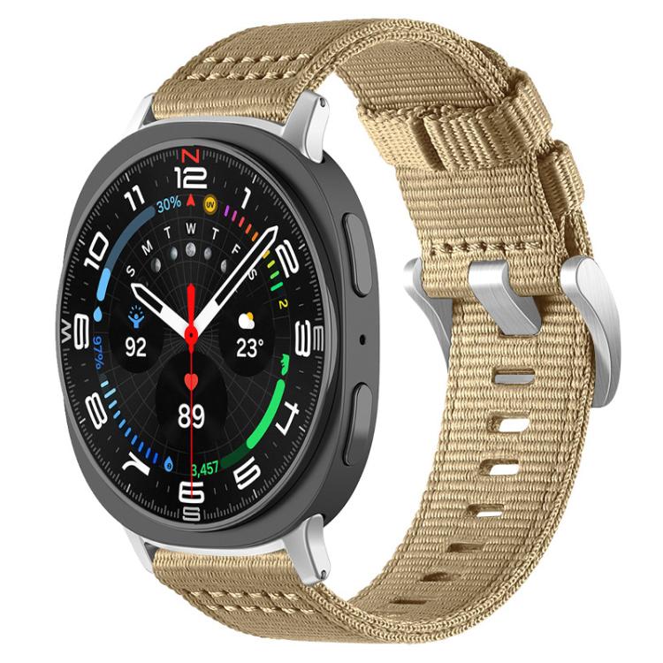 Cinturino per orologio xDfind in nylon a due sezioni, For Samsung Galaxy Watch Ultra / Ultra 2025, For Samsung Galaxy Watch8 / 8 Classic, For Samsung Galaxy Watch 7 / 6 / 5 / FE