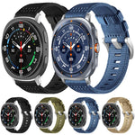 Cinturino per orologio xDfind in nylon a due sezioni, For Samsung Galaxy Watch Ultra / Ultra 2025, For Samsung Galaxy Watch8 / 8 Classic, For Samsung Galaxy Watch 7 / 6 / 5 / FE