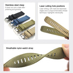 Cinturino per orologio xDfind in nylon a due sezioni, For Samsung Galaxy Watch Ultra / Ultra 2025, For Samsung Galaxy Watch8 / 8 Classic, For Samsung Galaxy Watch 7 / 6 / 5 / FE