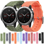 Cinturino per orologio xDfind in tela di nylon, 18mm, 20mm, 22mm