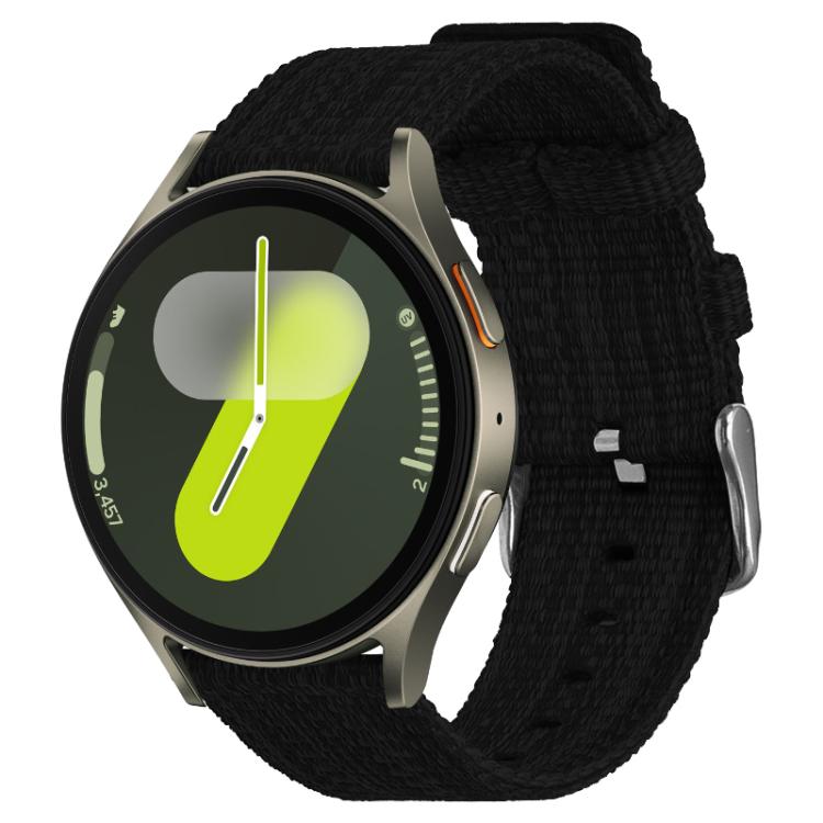 Cinturino per orologio xDfind in tela di nylon, For Samsung Galaxy Watch Ultra / Ultra 2025, For Samsung Galaxy Watch8 / 8 Classic, For Samsung Galaxy Watch 7 / 6 / 5 / FE