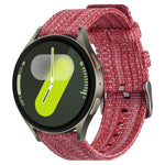 Cinturino per orologio xDfind in tela di nylon, For Samsung Galaxy Watch Ultra / Ultra 2025, For Samsung Galaxy Watch8 / 8 Classic, For Samsung Galaxy Watch 7 / 6 / 5 / FE