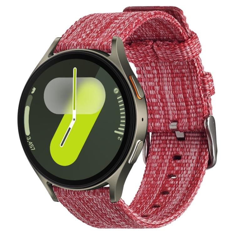 Cinturino per orologio xDfind in tela di nylon, For Samsung Galaxy Watch Ultra / Ultra 2025, For Samsung Galaxy Watch8 / 8 Classic, For Samsung Galaxy Watch 7 / 6 / 5 / FE