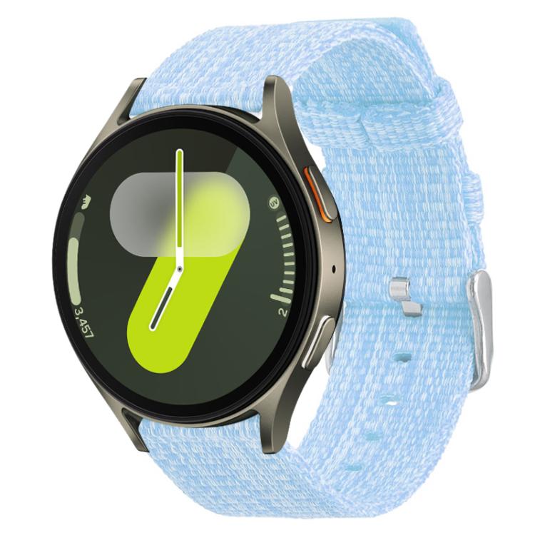 Cinturino per orologio xDfind in tela di nylon, For Samsung Galaxy Watch Ultra / Ultra 2025, For Samsung Galaxy Watch8 / 8 Classic, For Samsung Galaxy Watch 7 / 6 / 5 / FE