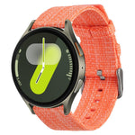 Cinturino per orologio xDfind in tela di nylon, For Samsung Galaxy Watch Ultra / Ultra 2025, For Samsung Galaxy Watch8 / 8 Classic, For Samsung Galaxy Watch 7 / 6 / 5 / FE