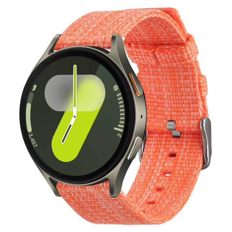 Cinturino per orologio xDfind in tela di nylon, For Samsung Galaxy Watch Ultra / Ultra 2025, For Samsung Galaxy Watch8 / 8 Classic, For Samsung Galaxy Watch 7 / 6 / 5 / FE