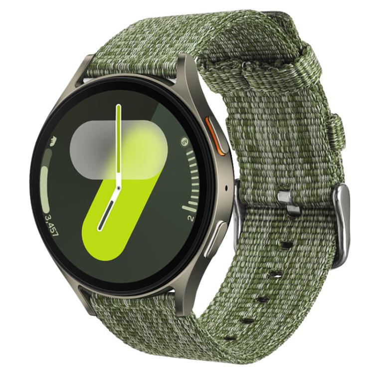 Cinturino per orologio xDfind in tela di nylon, For Samsung Galaxy Watch Ultra / Ultra 2025, For Samsung Galaxy Watch8 / 8 Classic, For Samsung Galaxy Watch 7 / 6 / 5 / FE