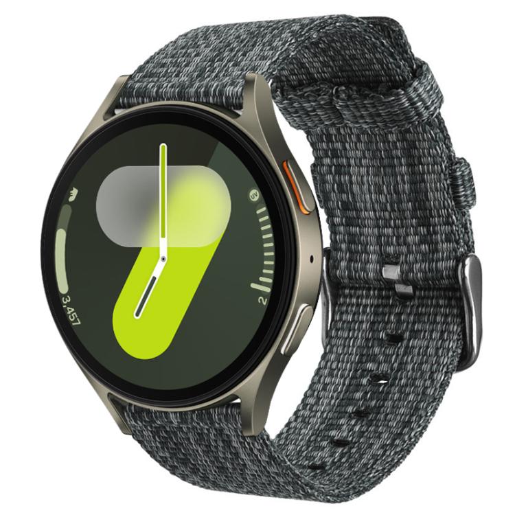 Cinturino per orologio xDfind in tela di nylon, For Samsung Galaxy Watch Ultra / Ultra 2025, For Samsung Galaxy Watch8 / 8 Classic, For Samsung Galaxy Watch 7 / 6 / 5 / FE