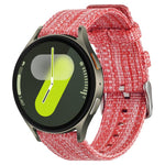 Cinturino per orologio xDfind in tela di nylon, For Samsung Galaxy Watch Ultra / Ultra 2025, For Samsung Galaxy Watch8 / 8 Classic, For Samsung Galaxy Watch 7 / 6 / 5 / FE