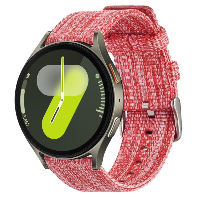 Cinturino per orologio xDfind in tela di nylon, For Samsung Galaxy Watch Ultra / Ultra 2025, For Samsung Galaxy Watch8 / 8 Classic, For Samsung Galaxy Watch 7 / 6 / 5 / FE