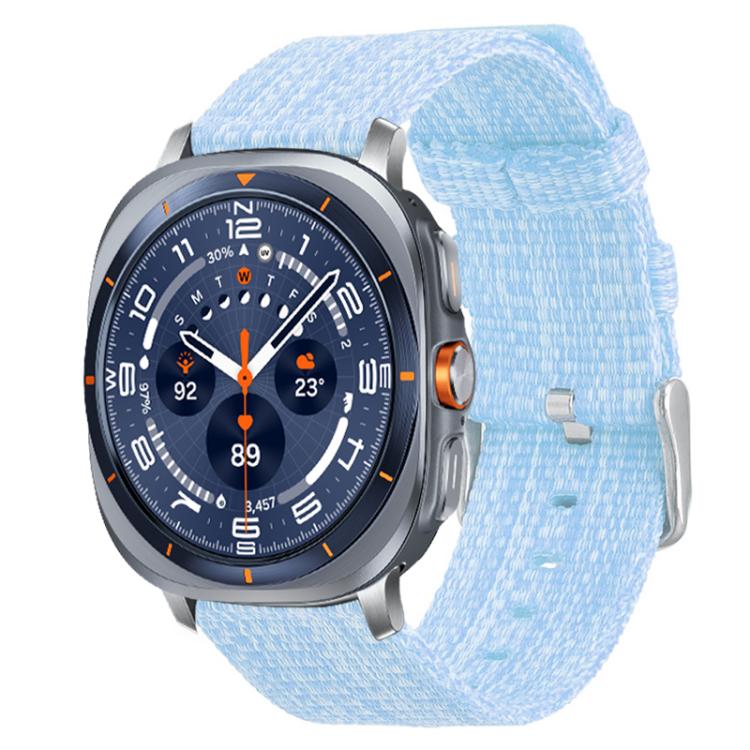 Cinturino per orologio xDfind in tela di nylon, For Samsung Galaxy Watch Ultra / Ultra 2025, For Samsung Galaxy Watch8 / 8 Classic, For Samsung Galaxy Watch 7 / 6 / 5 / FE