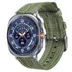 Cinturino per orologio xDfind in tela di nylon, For Samsung Galaxy Watch Ultra / Ultra 2025, For Samsung Galaxy Watch8 / 8 Classic, For Samsung Galaxy Watch 7 / 6 / 5 / FE