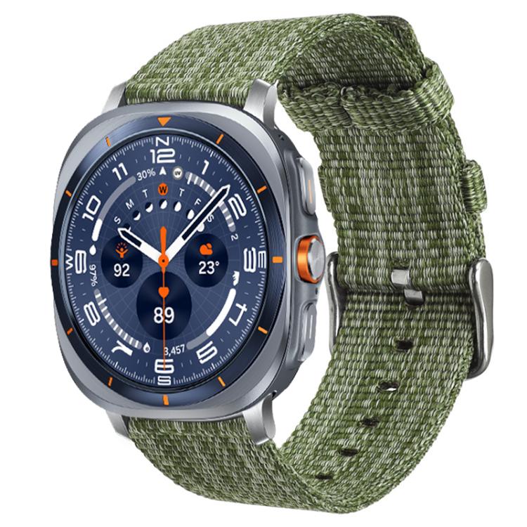Cinturino per orologio xDfind in tela di nylon, For Samsung Galaxy Watch Ultra / Ultra 2025, For Samsung Galaxy Watch8 / 8 Classic, For Samsung Galaxy Watch 7 / 6 / 5 / FE
