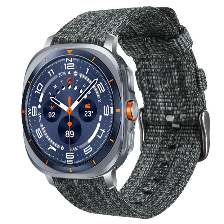 Cinturino per orologio xDfind in tela di nylon, For Samsung Galaxy Watch Ultra / Ultra 2025, For Samsung Galaxy Watch8 / 8 Classic, For Samsung Galaxy Watch 7 / 6 / 5 / FE