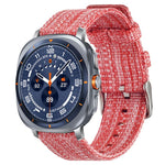 Cinturino per orologio xDfind in tela di nylon, For Samsung Galaxy Watch Ultra / Ultra 2025, For Samsung Galaxy Watch8 / 8 Classic, For Samsung Galaxy Watch 7 / 6 / 5 / FE