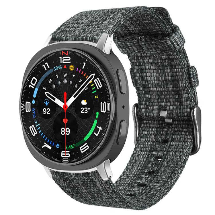Cinturino per orologio xDfind in tela di nylon, For Samsung Galaxy Watch Ultra / Ultra 2025, For Samsung Galaxy Watch8 / 8 Classic, For Samsung Galaxy Watch 7 / 6 / 5 / FE