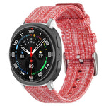 Cinturino per orologio xDfind in tela di nylon, For Samsung Galaxy Watch Ultra / Ultra 2025, For Samsung Galaxy Watch8 / 8 Classic, For Samsung Galaxy Watch 7 / 6 / 5 / FE