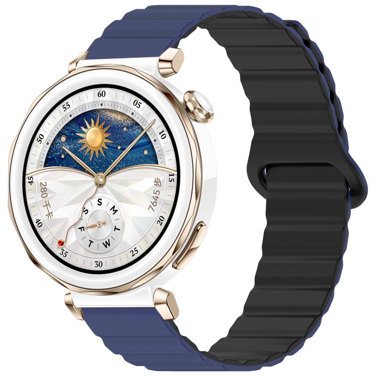 Cinturino per orologio xDfind Loop in silicone lucido magnetico, 18mm, 20mm