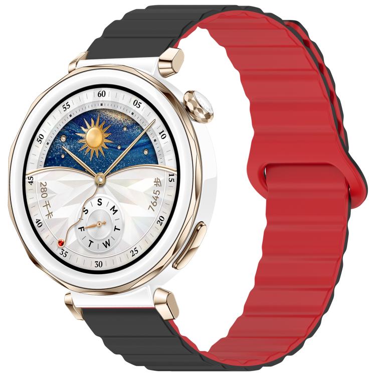 Cinturino per orologio xDfind Loop in silicone lucido magnetico, 18mm, 20mm