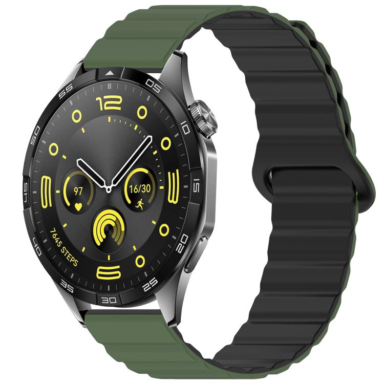 Cinturino per orologio xDfind Loop in silicone lucido magnetico, 22mm